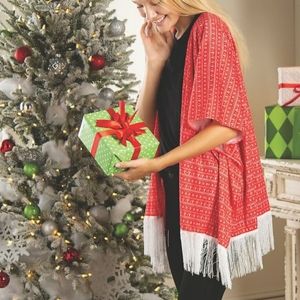 NWOT Ugly Sweater Fiesta Kimono